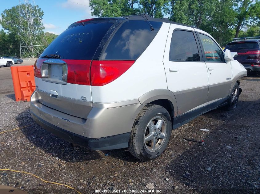 2002 Buick Rendezvous Cxl VIN: 3G5DB03E82S571791 Lot: 39393581