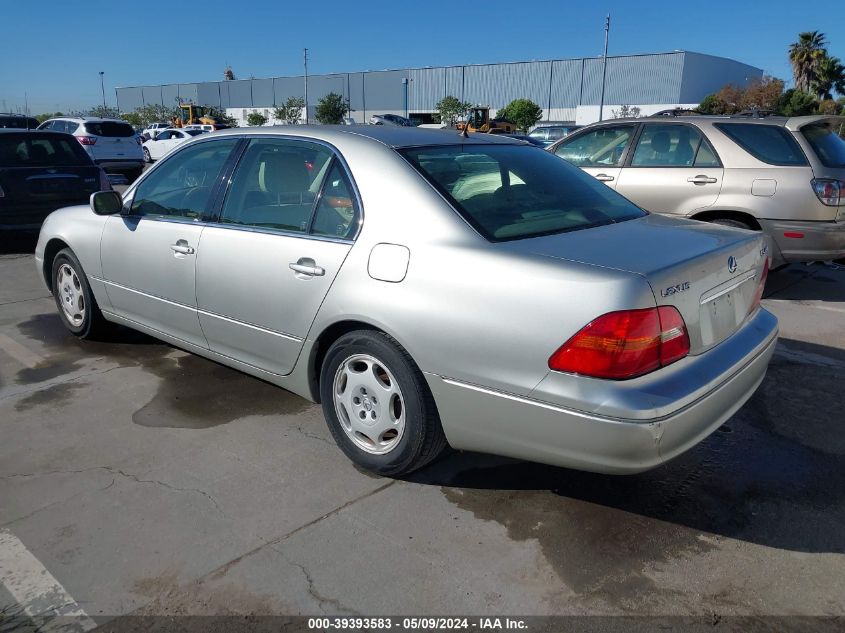 2001 Lexus Ls 430 VIN: JTHBN30F110028261 Lot: 39393583