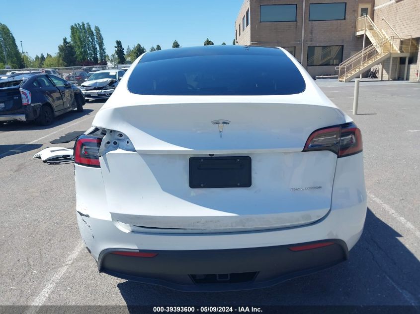 2023 Tesla Model Y VIN: 7SAYGDEE1PF741279 Lot: 39393600