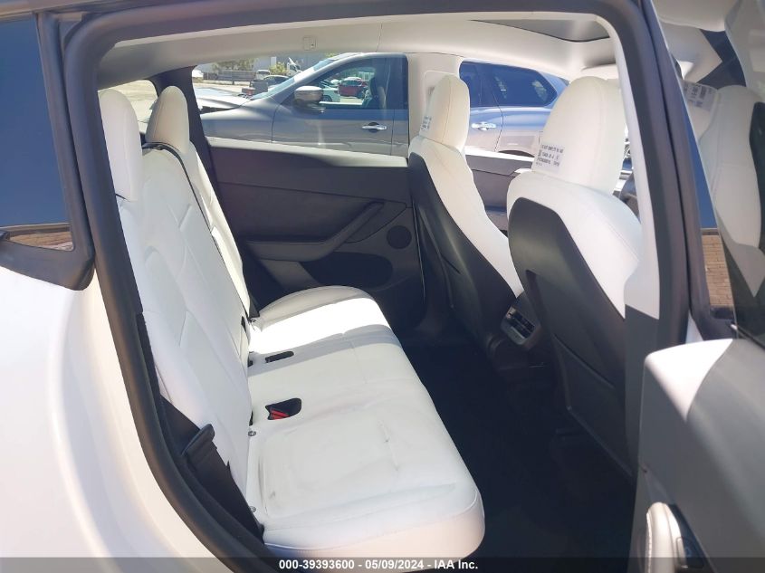 2023 Tesla Model Y VIN: 7SAYGDEE1PF741279 Lot: 39393600