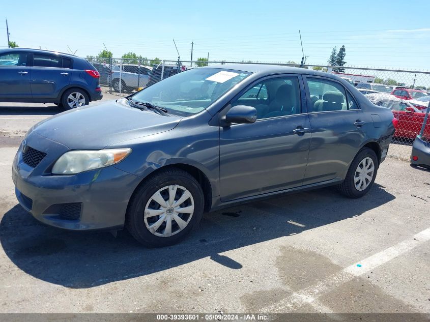 2010 Toyota Corolla Le VIN: 1NXBU4EE3AZ282746 Lot: 39393601