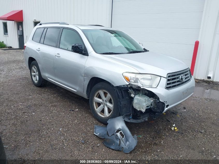 2010 Toyota Highlander Se V6 VIN: 5TDJK3EH9AS035407 Lot: 39393603