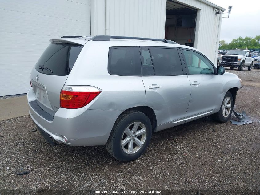 2010 Toyota Highlander Se V6 VIN: 5TDJK3EH9AS035407 Lot: 39393603