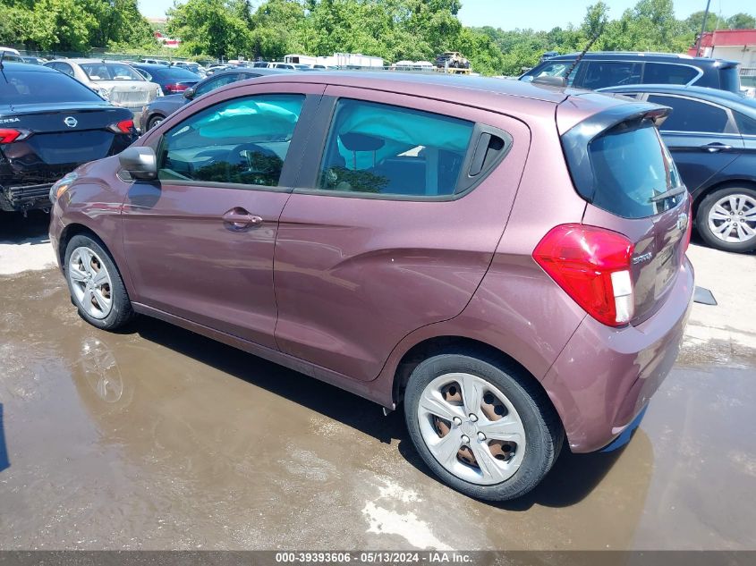 2019 Chevrolet Spark Ls Cvt VIN: KL8CB6SA5KC726558 Lot: 39393606