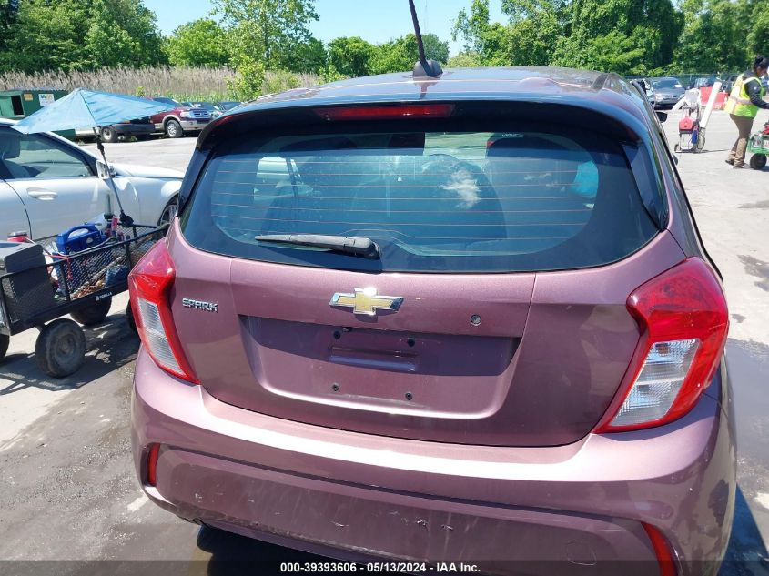 2019 Chevrolet Spark Ls Cvt VIN: KL8CB6SA5KC726558 Lot: 39393606