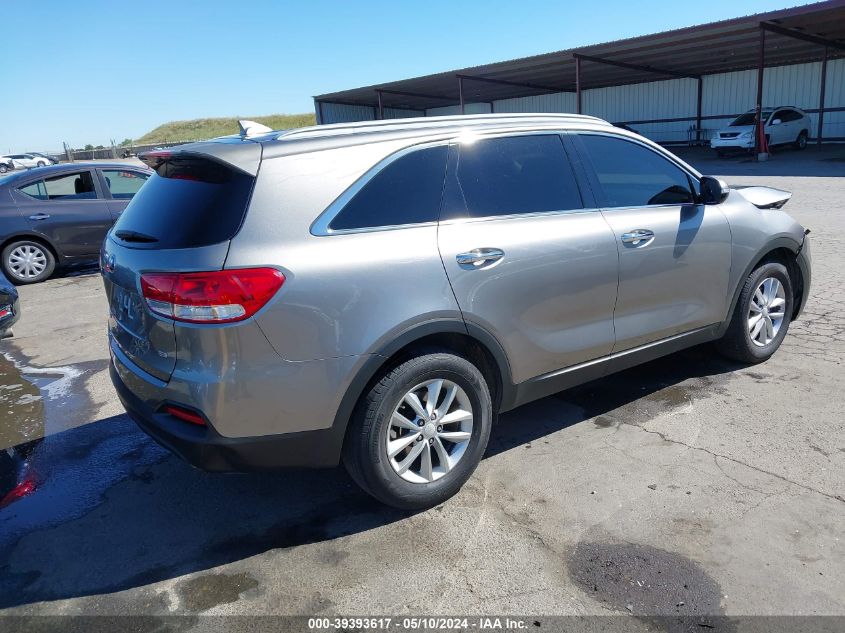 2016 KIA SORENTO 2.4L LX - 5XYPG4A32GG029899