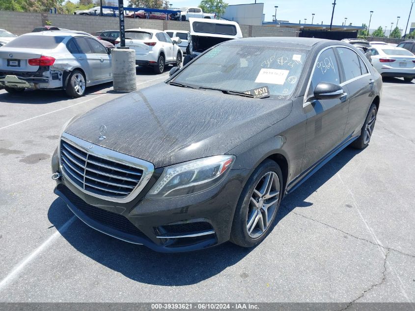 2014 Mercedes-Benz S 550 VIN: WDDUG8CB7EA036932 Lot: 39393621