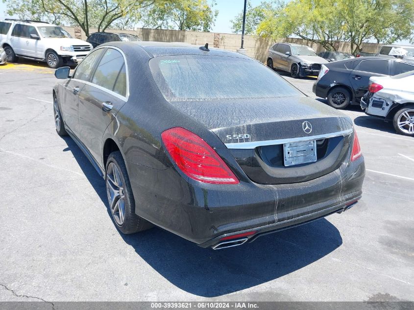 2014 Mercedes-Benz S 550 VIN: WDDUG8CB7EA036932 Lot: 39393621