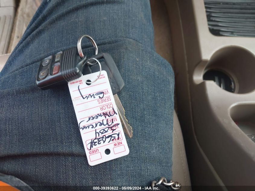 2004 Mercury Mountaineer VIN: 4M2DU66KX4UJ14081 Lot: 39393622