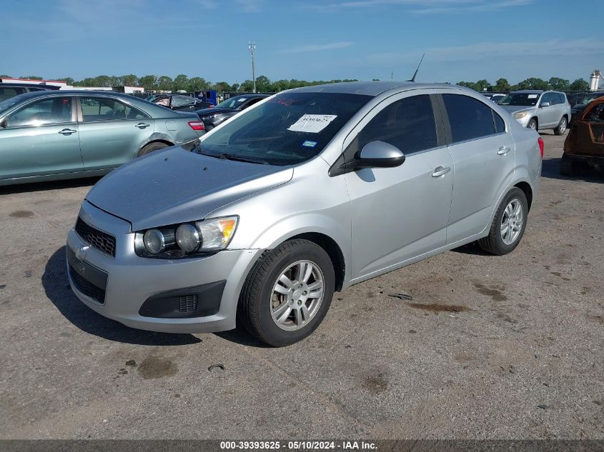 2013 Chevrolet Sonic Lt Auto VIN: 1G1JC5SH8D4171131 Lot: 39393625