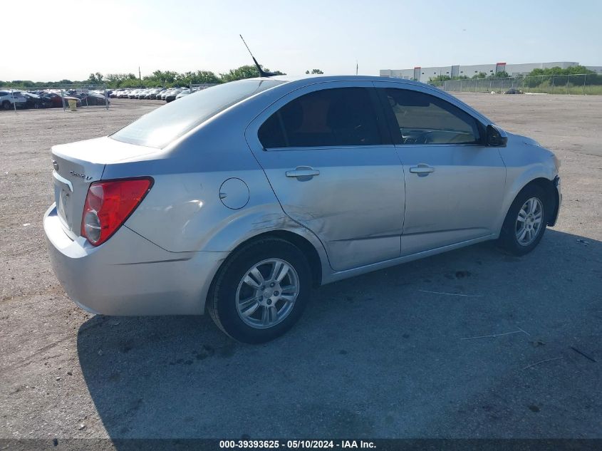 2013 Chevrolet Sonic Lt Auto VIN: 1G1JC5SH8D4171131 Lot: 39393625