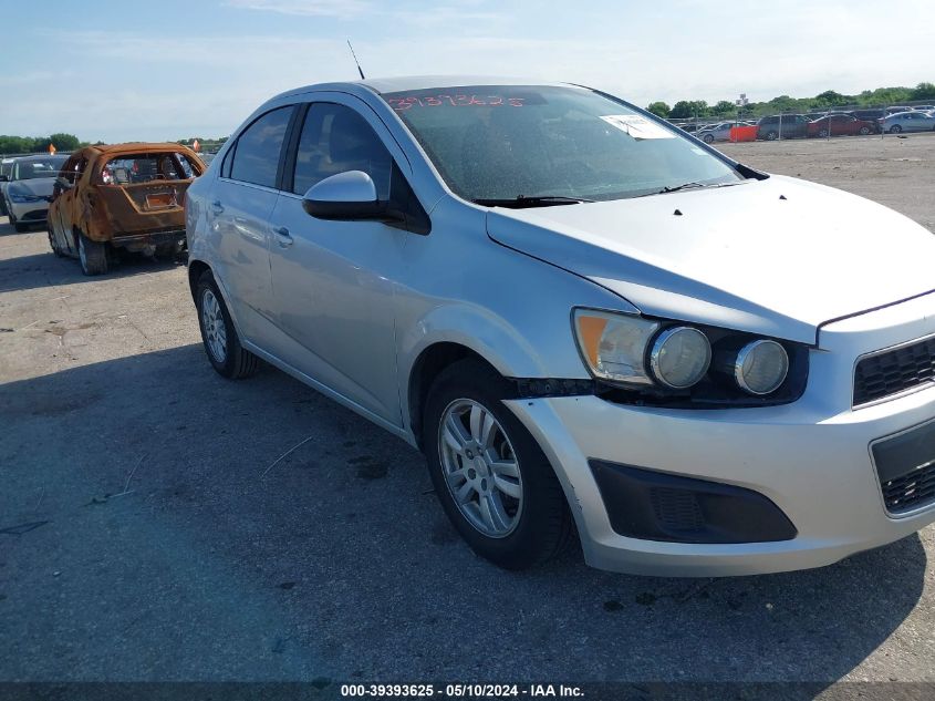 2013 Chevrolet Sonic Lt Auto VIN: 1G1JC5SH8D4171131 Lot: 39393625