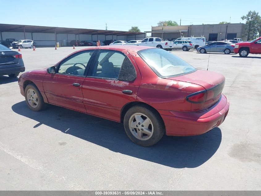 1998 Pontiac Sunfire Se VIN: 1G2JB524XW7510971 Lot: 39393631