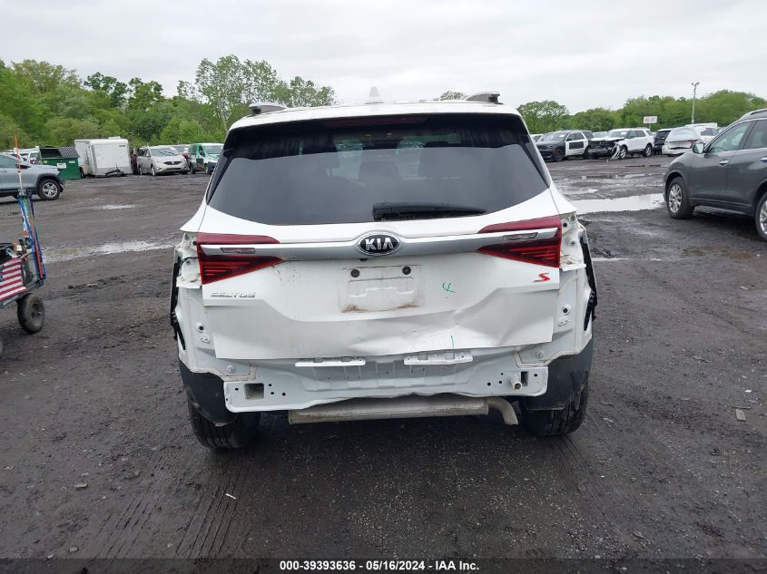 2021 Kia Seltos S VIN: KNDEUCAA6M7158794 Lot: 39393636