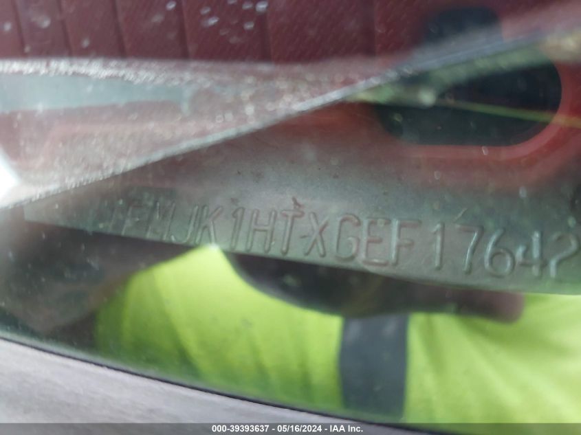 2016 Ford Expedition El Xlt VIN: 1FMJK1HTXGEF17642 Lot: 39393637