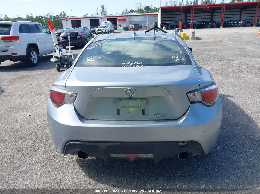 2015 Scion Fr-S VIN: JF1ZNAA15F8712784 Lot: 39393698