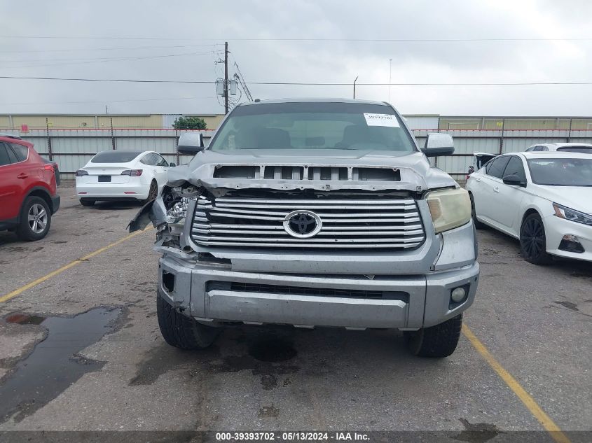 2014 Toyota Tundra Platinum 5.7L V8 VIN: 5TFAW5F10EX334981 Lot: 39393702