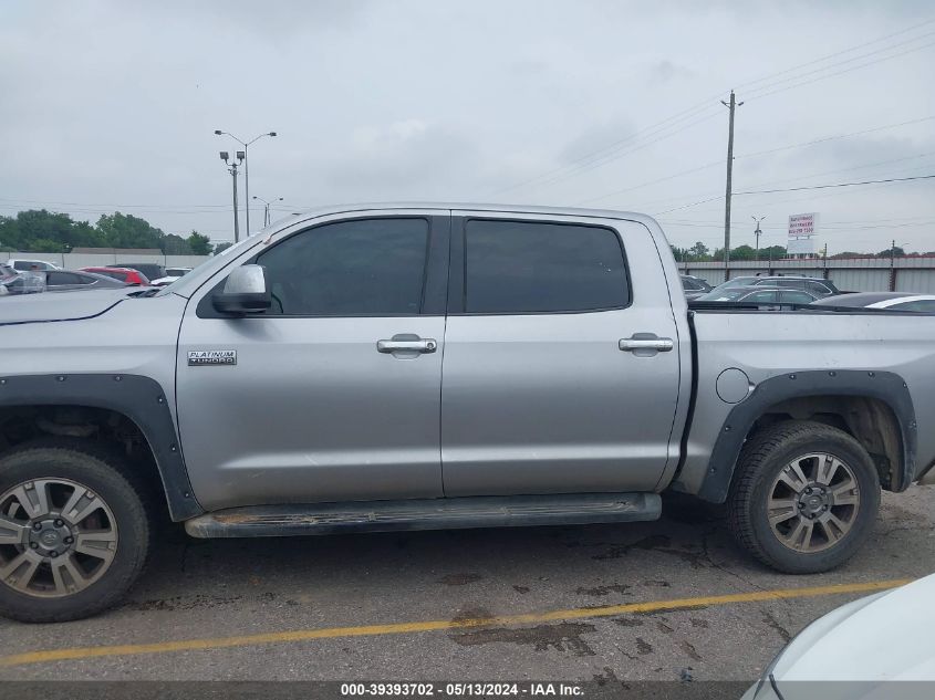 2014 Toyota Tundra Platinum 5.7L V8 VIN: 5TFAW5F10EX334981 Lot: 39393702