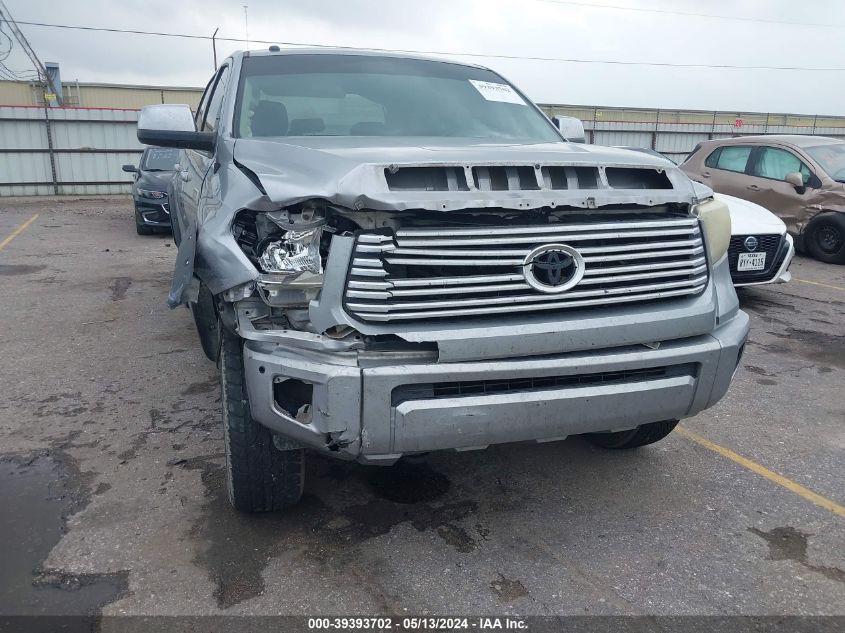 2014 Toyota Tundra Platinum 5.7L V8 VIN: 5TFAW5F10EX334981 Lot: 39393702