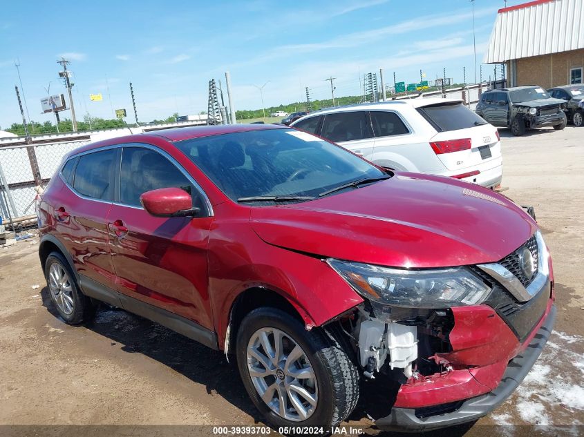 2021 Nissan Rogue Sport S Fwd Xtronic Cvt VIN: JN1BJ1AV2MW318049 Lot: 39393703