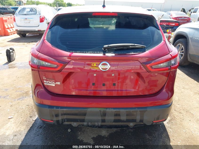 2021 Nissan Rogue Sport S Fwd Xtronic Cvt VIN: JN1BJ1AV2MW318049 Lot: 39393703