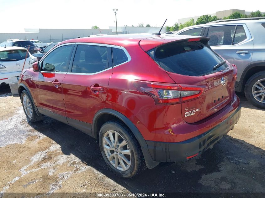 2021 Nissan Rogue Sport S Fwd Xtronic Cvt VIN: JN1BJ1AV2MW318049 Lot: 39393703