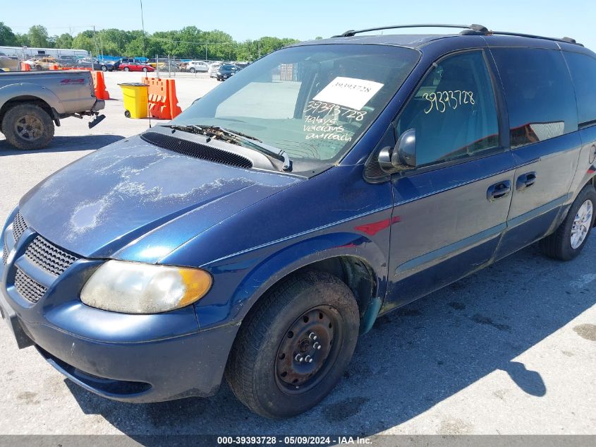 2002 Dodge Grand Caravan Sport VIN: 2B4GP44382R775710 Lot: 39393728