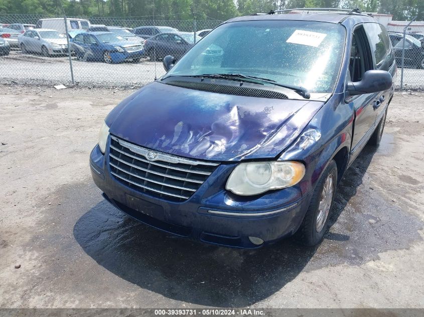 2005 Chrysler Town & Country Limited VIN: 2C8GP64L35R165540 Lot: 39393731