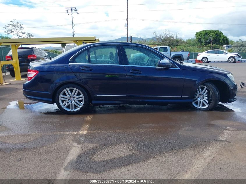 2008 Mercedes-Benz C 300 Luxury 4Matic/Sport 4Matic VIN: WDDGF81X38F116413 Lot: 39393771