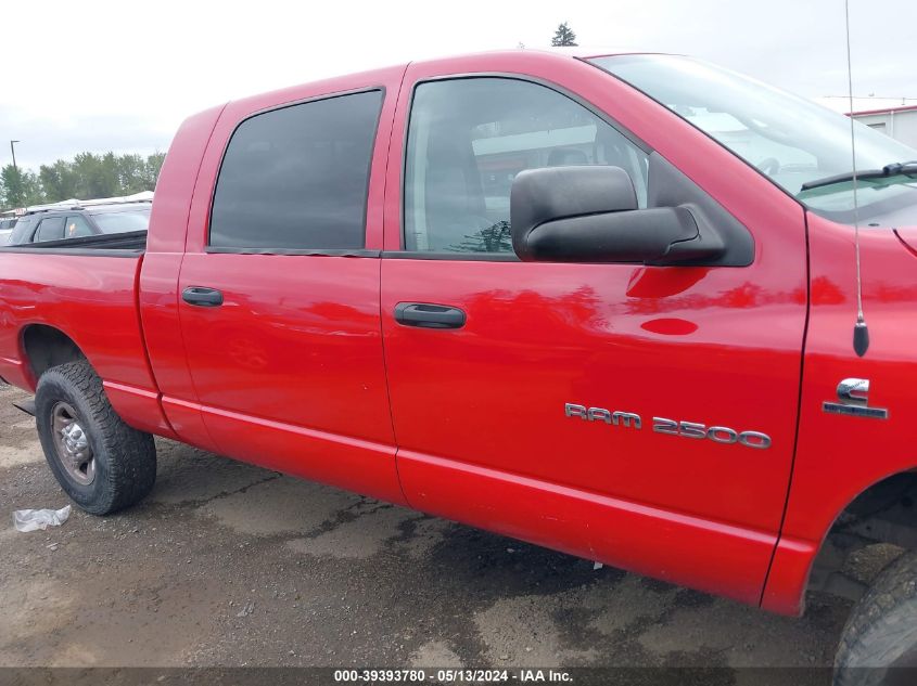 2006 Dodge Ram 2500 Laramie VIN: 3D7KS29C56G229389 Lot: 39393780