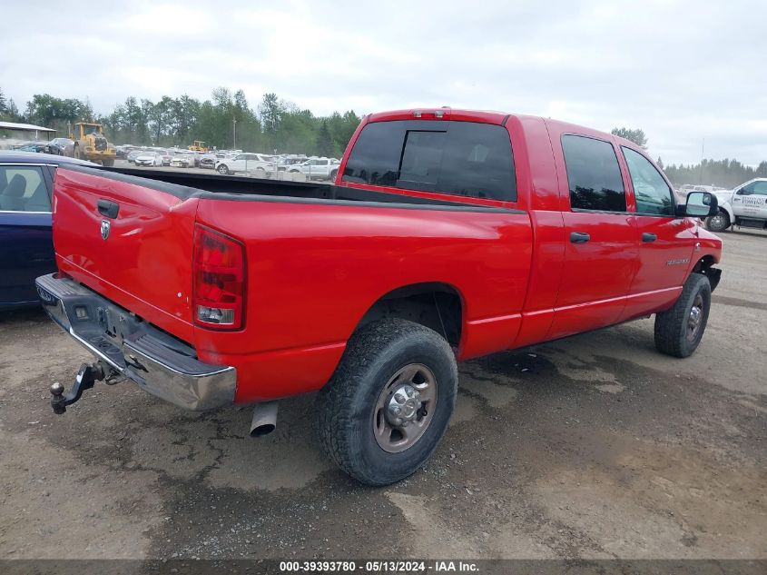 2006 Dodge Ram 2500 Laramie VIN: 3D7KS29C56G229389 Lot: 39393780