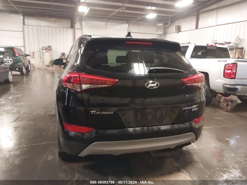 2016 Hyundai Tucson Limited VIN: KM8J3CA22GU257446 Lot: 39393789