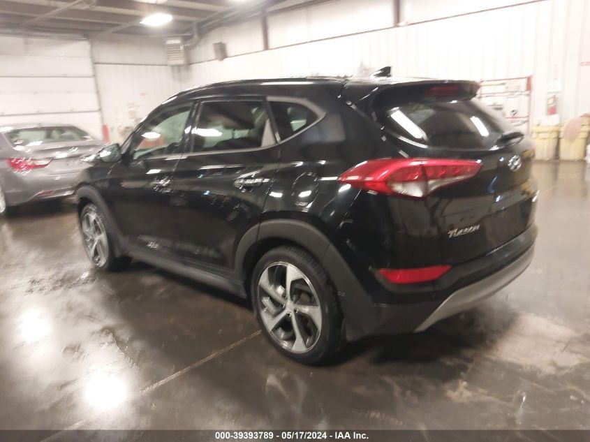 2016 Hyundai Tucson Limited VIN: KM8J3CA22GU257446 Lot: 39393789