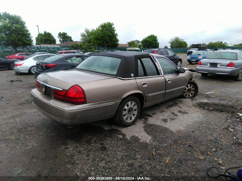 2004 Mercury Grand Marquis Ls VIN: 2MEFM75W14X610290 Lot: 39393800