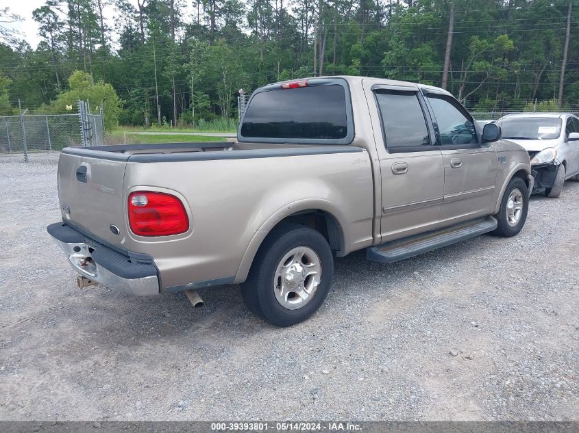 2003 Ford F-150 Lariat/Xlt VIN: 1FTRW07693KA56429 Lot: 39393801