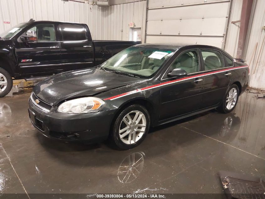 2013 Chevrolet Impala Ltz VIN: 2G1WC5E31D1245328 Lot: 39393804