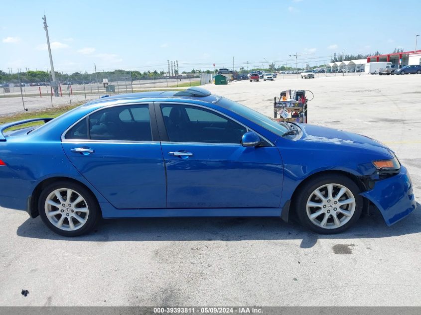 2006 Acura Tsx VIN: JH4CL96826C008337 Lot: 39393811