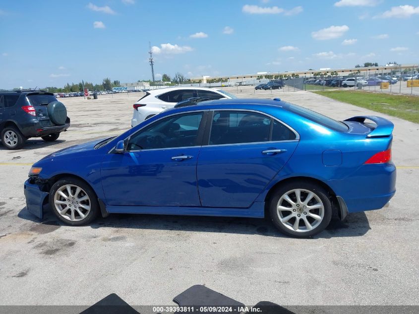 2006 Acura Tsx VIN: JH4CL96826C008337 Lot: 39393811