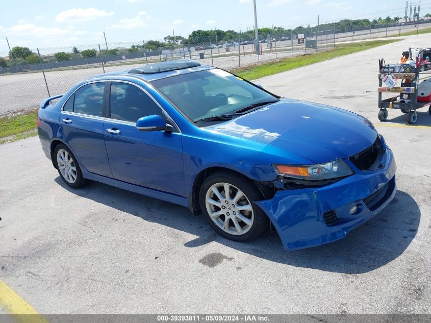 2006 Acura Tsx VIN: JH4CL96826C008337 Lot: 39393811