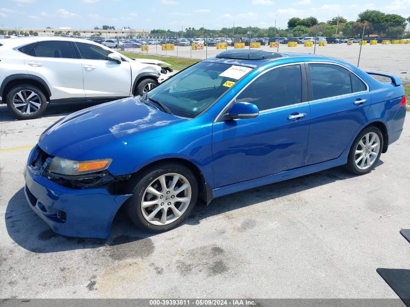 2006 Acura Tsx VIN: JH4CL96826C008337 Lot: 39393811