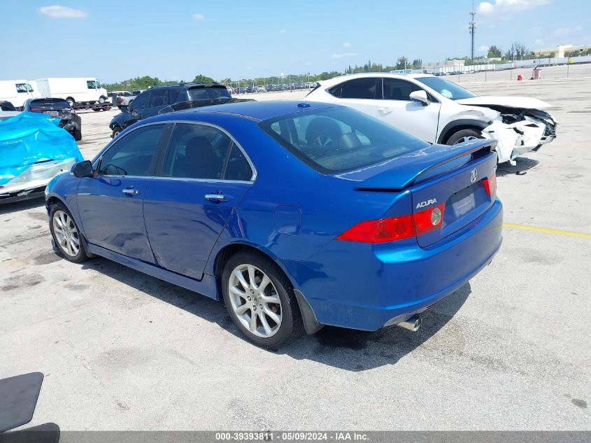 2006 Acura Tsx VIN: JH4CL96826C008337 Lot: 39393811