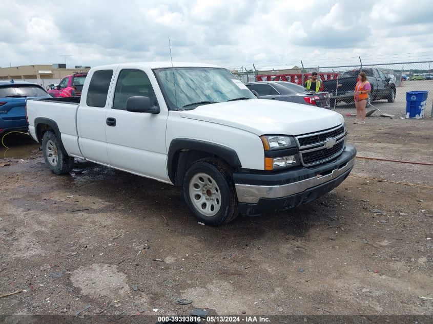 2007 Chevrolet Silverado 1500 Classic Work Truck VIN: 1GCEC19X07Z106702 Lot: 39393816