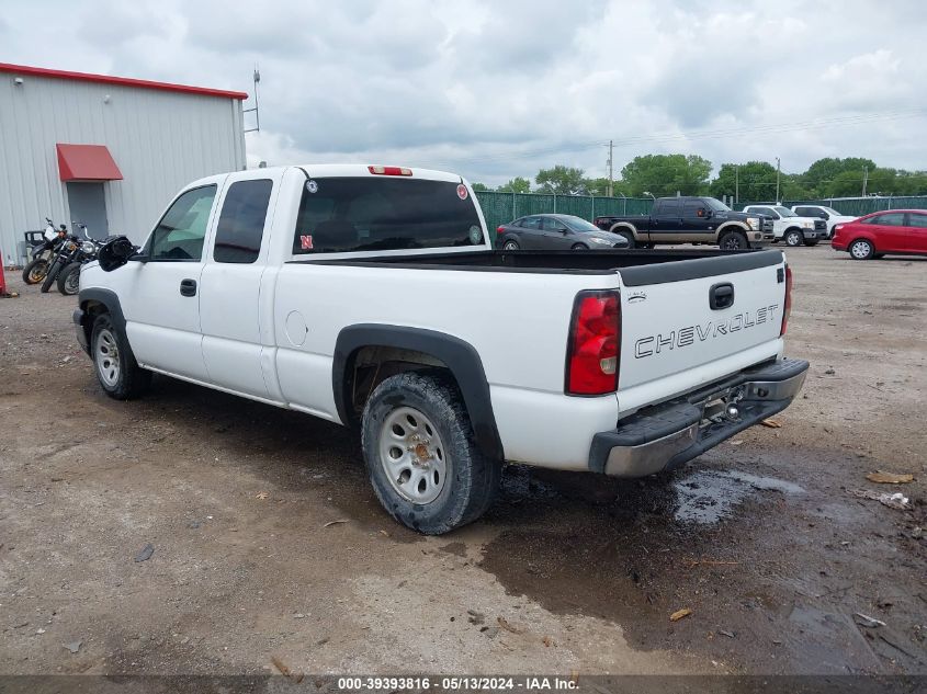 2007 Chevrolet Silverado 1500 Classic Work Truck VIN: 1GCEC19X07Z106702 Lot: 39393816