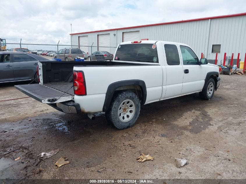 2007 Chevrolet Silverado 1500 Classic Work Truck VIN: 1GCEC19X07Z106702 Lot: 39393816