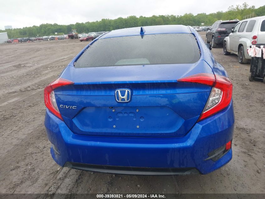 2018 Honda Civic Ex VIN: 2HGFC2F72JH501245 Lot: 39393821