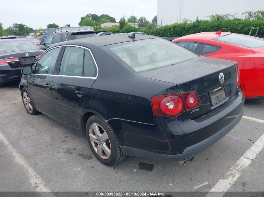 2008 Volkswagen Jetta Se/Sel VIN: 3VWRM71K28M042454 Lot: 39393822