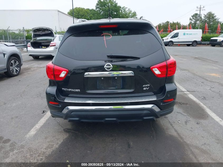 2017 Nissan Pathfinder Sv VIN: 5N1DR2MM8HC618818 Lot: 39393825