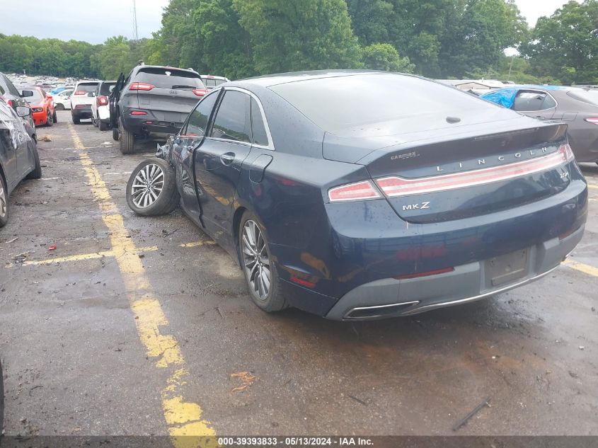 2017 Lincoln Mkz Hybrid Select VIN: 3LN6L5LU8HR602441 Lot: 39393833