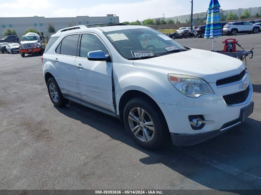 2013 CHEVROLET EQUINOX LTZ - 1GNALFEK0DZ108944