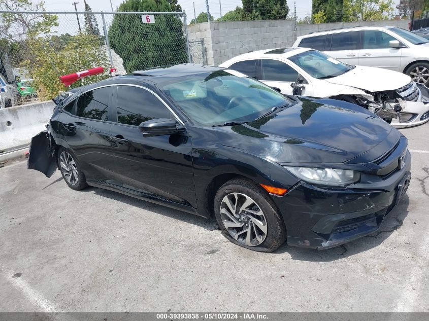 2018 Honda Civic Ex VIN: 2HGFC2F78JH591081 Lot: 39393838